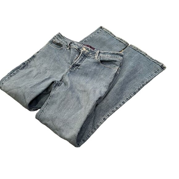 NYDJ Denim - NYD Jeans Womens Size 12 Marilyn Straight Lift Tuck Technology Slimming Stretch
